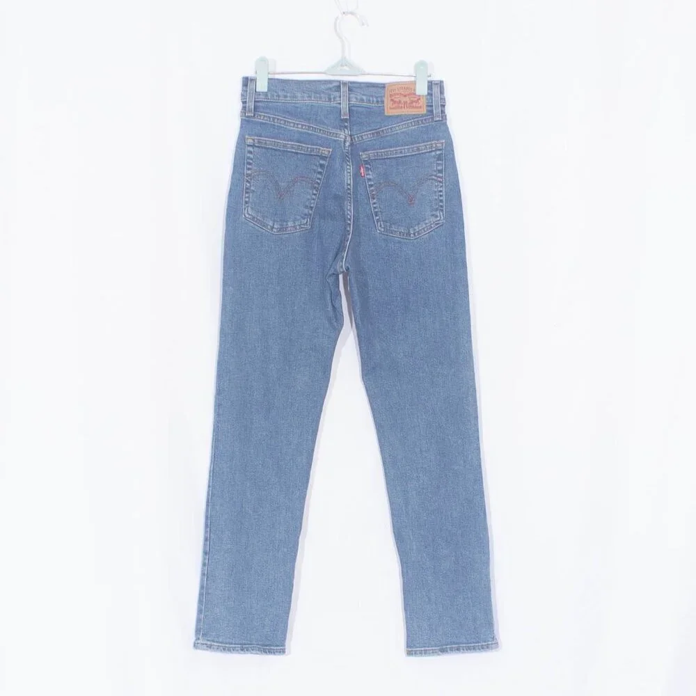 LEVI'S Wedgie Straight Jeans Size 26 - Picture 7 of 12